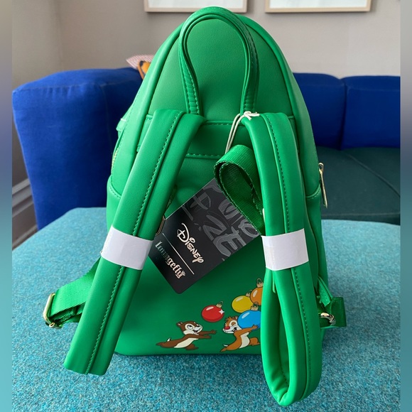 Authentic Disney, Loungefly, Christmas tree ornament, Chip and Dale backpack - Picture 4 of 6